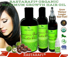 Rastarafi® Pure Jamaican Black Castor Oil Extra Dark/ Potent + Free Applicator 4 Oz.