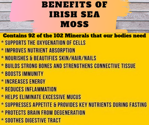 Rastarafi® Sea Moss Gel (Bulk) Irish Moss | 100% Pure Raw Wildcrafted Seamoss Superfood -(Unflavored /Gel)