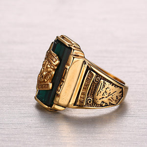 Lion Male Ring- Gold