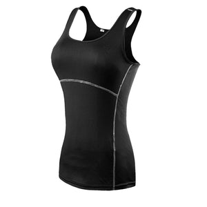 Yuerlian Fitness Yoga Quick Dry Sleeveless Sportswear Blouse | Running Vest Workout Crop Top Female T-Shirt