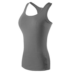 Yuerlian Fitness Yoga Quick Dry Sleeveless Sportswear Blouse | Running Vest Workout Crop Top Female T-Shirt