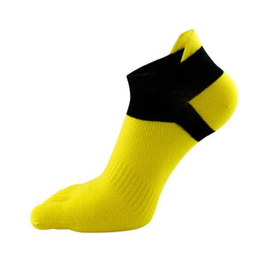 Men's Cotton Sports Yoga Socks Yellow