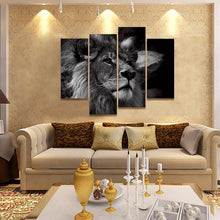 Lion Head Painting | Canvas Wall Art